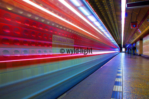 The Colorful Sights of the Metro Underground in Czech Republic 18779