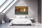 Southern Iceland Horses Running In The Meadow! 22246 Horse Wall Art