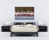 Flamingos in a Marsh, Provence, France! 22372 Flamingo Wall Art