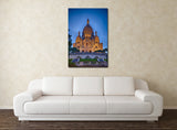 Sacre Coeur at Twilight, Paris, France! 25003 Wall Art Home Decor Art