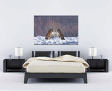 Siberian Tigers Playing Near Hailin Northeast China! 25538 Tiger Art