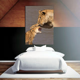 Mother Lion and Cubs, Botswana, South Africa! 27635 Lion Wall Art
