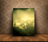 Cowboys at Sunrise, Central Oregon 32970 Horse Wall Art Home Decor Art