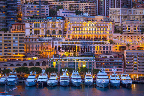 Monaco at Twilight 35005
