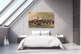 A Herdsman Herding Horses in Inner Mongolia, Northern China! 38411