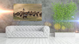 A Herdsman Herding Horses in Inner Mongolia, Northern China! 38411