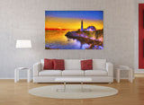 Painting of Portland Maine Light, Cape Elizabeth Maine 39723