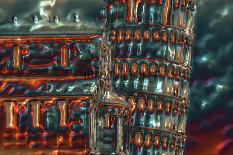 Abstract of The Leaning Tower of Pisa, Italy! 31269