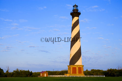 Cape Hatteras Light at Sunset, Buxton, North Carolina! MS-9742