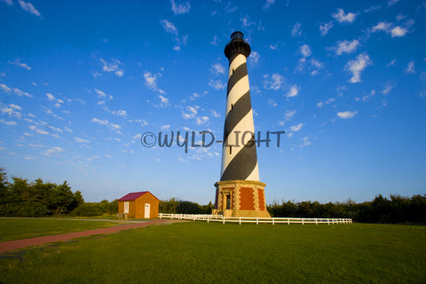 Cape Hatteras Light at Sunset, Buxton, North Carolina! MS-9743