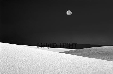 Moonrise over White Sands National Monument, New Mexico! FO-4562