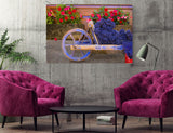 The Ever Present Cart and Lavender in Sault, Provence, France FO-4489