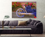 The Ever Present Cart and Lavender in Sault, Provence, France FO-4489