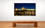 Prague Castle at Twilight, Prague, Czech Republic 14821