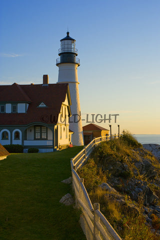 Cape Elizabeth Light, Portland, Maine! 14276 Wall Art Lighthouse Photo