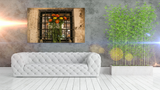 A Decorative Flower Window in Dubronik, Croatia 35095