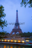 Eiffel Tower and the Seine River, Paris, France! MS-9637 Modern Art