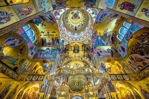 Cathedral of the Resurrection of Crist! 35000 Print Photography