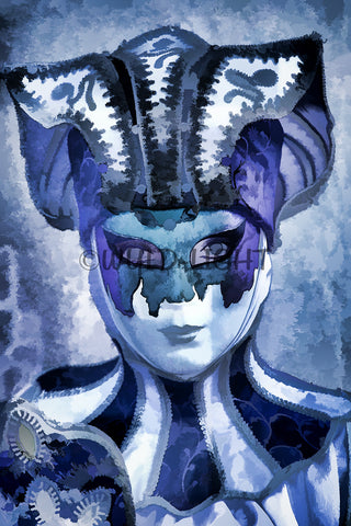 Venice Masked Model at Carnival in Italy! 31230