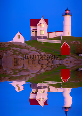 Cape Neddick, Nubble Light, Maine Coast 39724