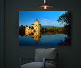 Beautiful Castle by the Lake in Anif, Austria! MS-3910 Scenic Photo