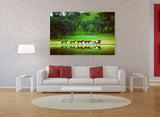 Cowboys and Horses on a Ranch, Central California! MS-4668 Horse Art
