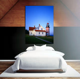 West Quoddy Head Light, Lubec, Maine Coast! MS-9950 Lighthouse Art