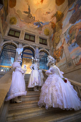 Carnival in Venice, Italy Interior of a 16th Century Palace! 36674