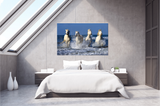 White Horses Galloping Through the Ocean in Provence, France 14180