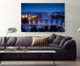 Vltava River and the Famous Bridges in Prague, Czech Republic 18541